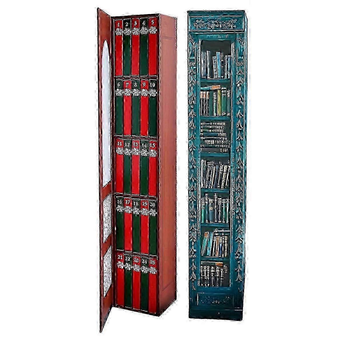 2Pack Mini Book Ornament Advent Calendar, Christmas Advent Calendar with Book Gift, Advent CalendarHwy