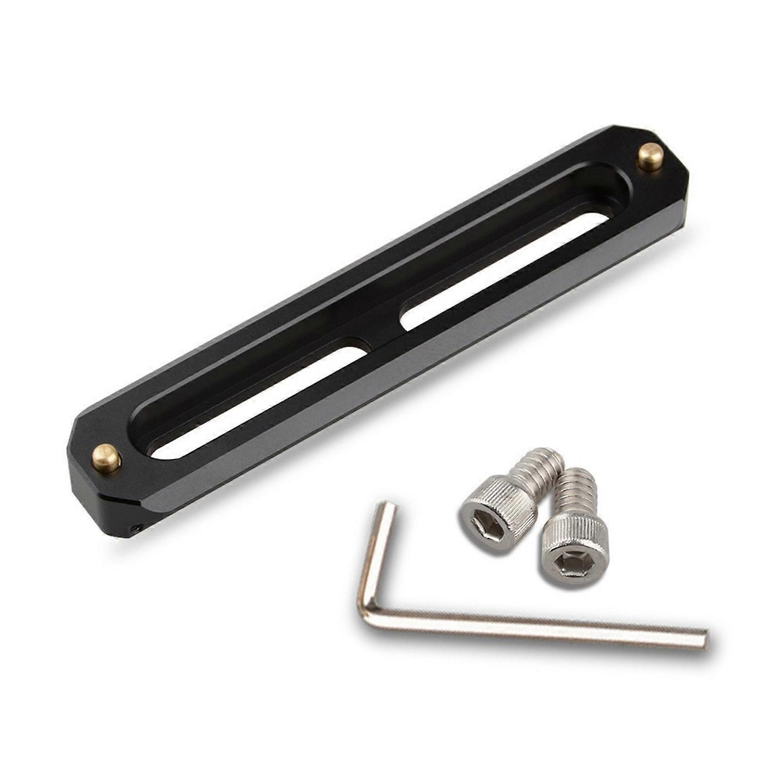 Aluminum NATOs Safety Rail Quick Release Feature with 1/4 AntiTwist Screw for Camera Stabilization Multicolor