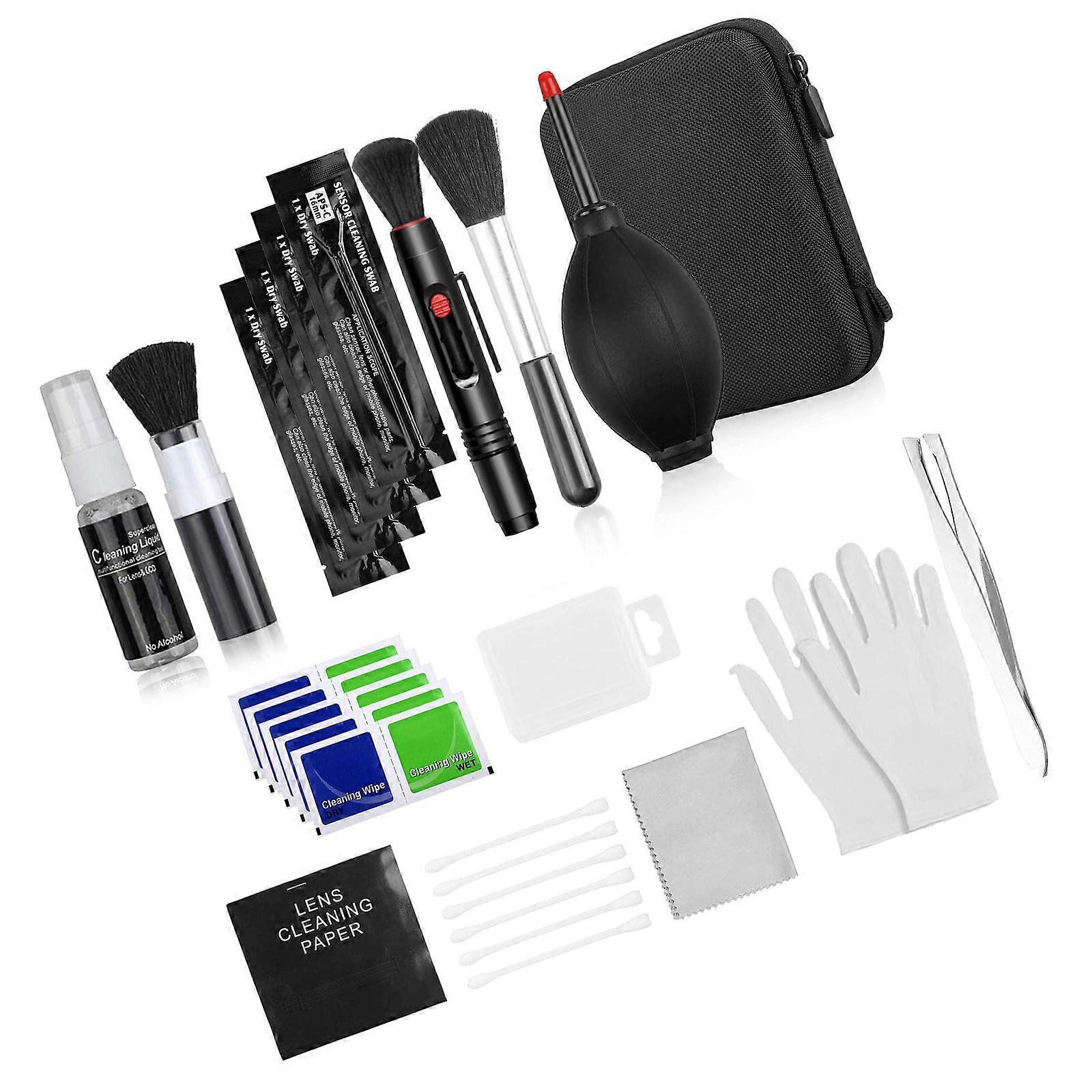 Professional Camera Cleaner Kit DSLR Lens Digital Camera Cleaning Set Lens Paper Dust Cloth For Camera Clean Kit Multicolor