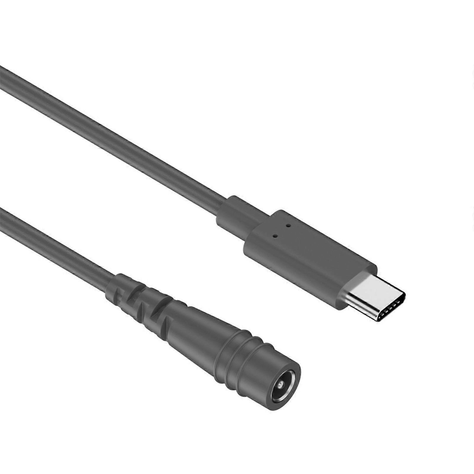 Fast Speed Mini Type C To DC5521 Charging Cable Universal and Durability Fast Charging For Laptop Tablets Mobile Devices Multicolor