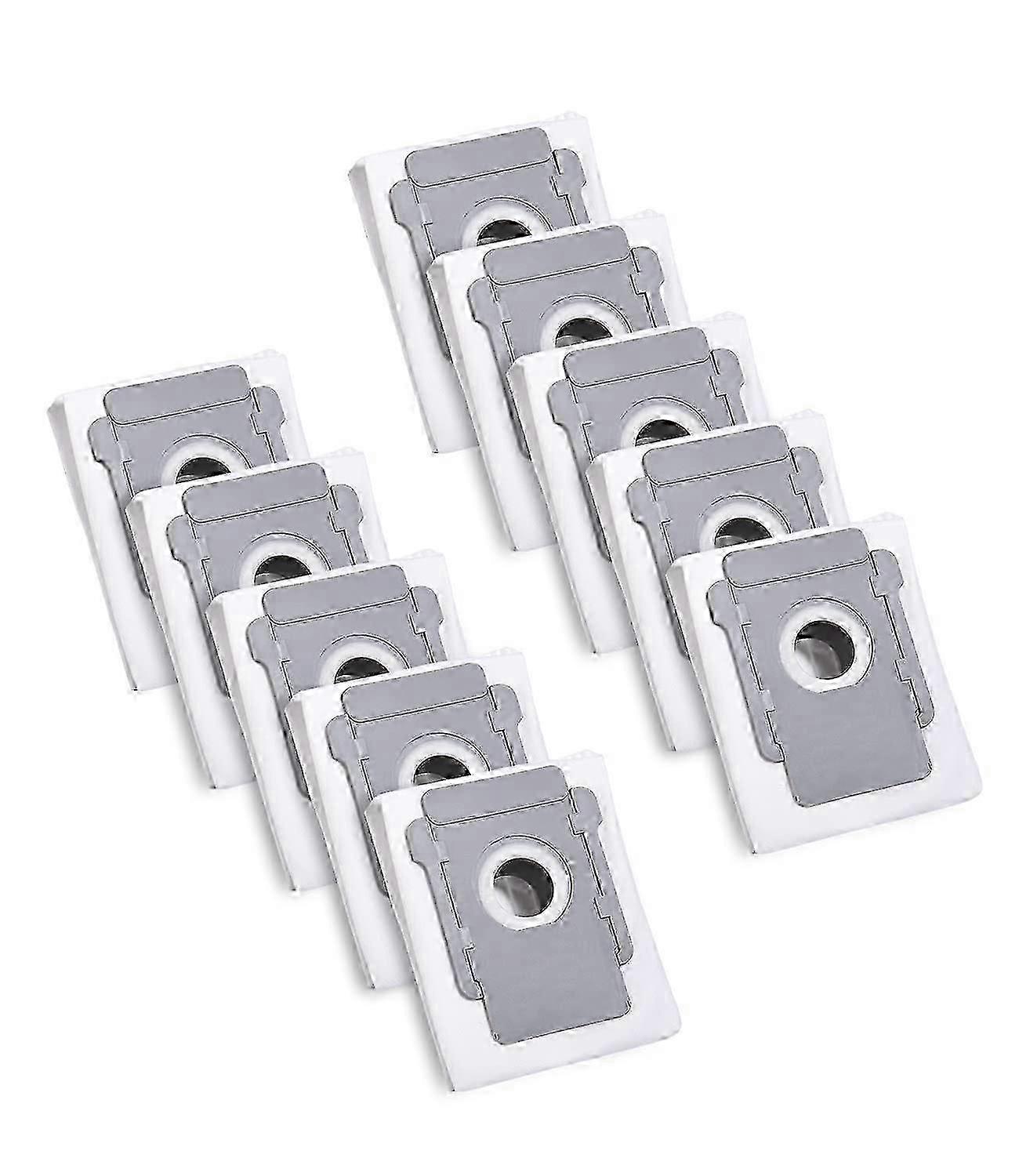 10 Vacuum Cleaner Bags for iRobot Roomba i7 i7+ i3 i3+ i4 i4+ i6 i6+ j7 j7+ i8 i8+S9 S9+ E5 E6 E7 Clean Base, Accessory Replacemen