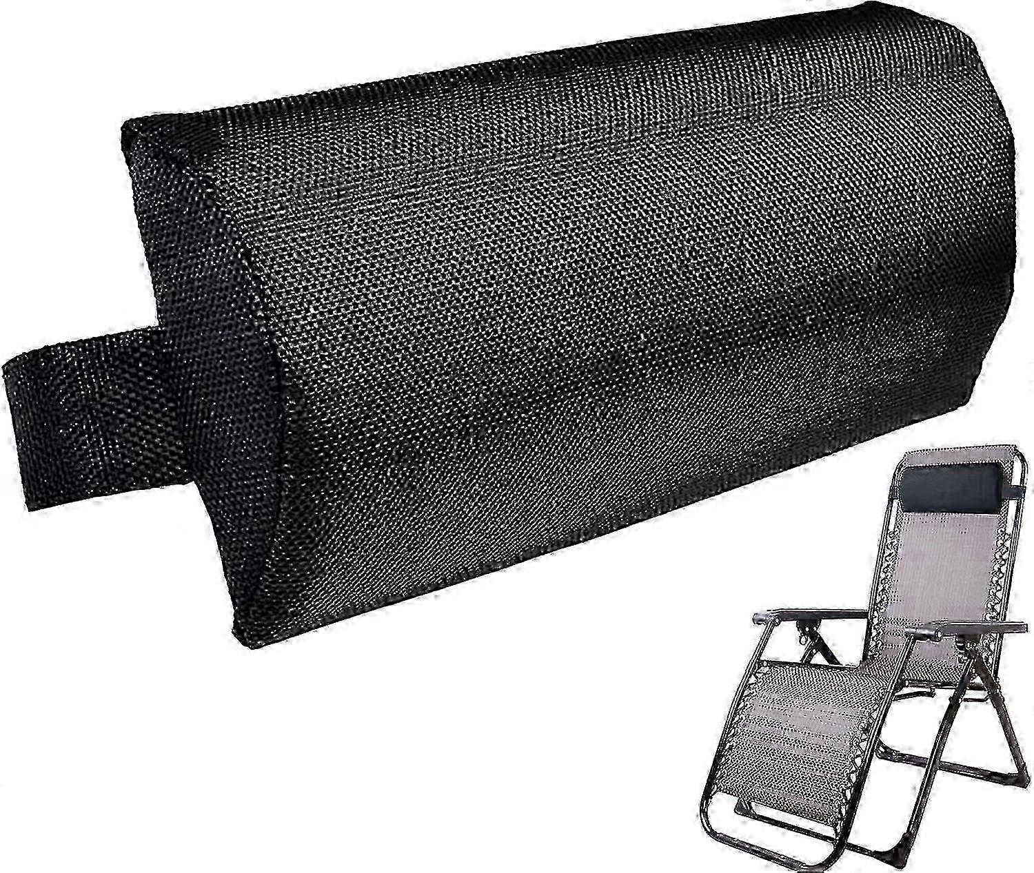 Recliner chair headrest with ergonomic support