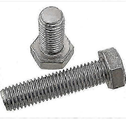 M6 M8 M10 M12 Left Threaded External Hex Head Screws 304 Stainless Steel Reverse Thread Left Tooth Outer Hex Head Bolts - (Size: M10x40(1pcs))