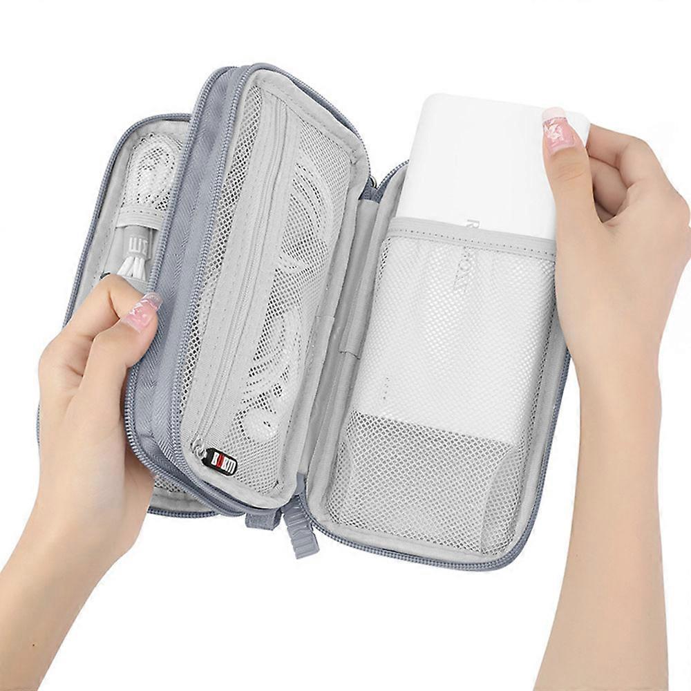 Universal Travel Cable Organizer Bag, Waterproof for USB Charging Cables