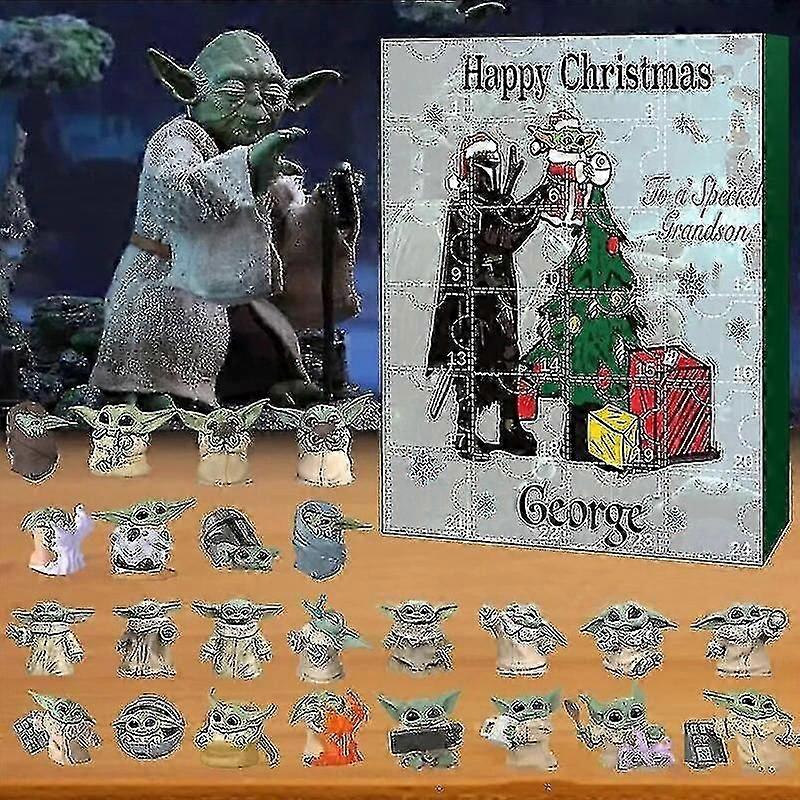 Advent Ημερολόγιο Χριστουγεννιάτικο δώρο Το Mandalorian Baby Yoda Playset