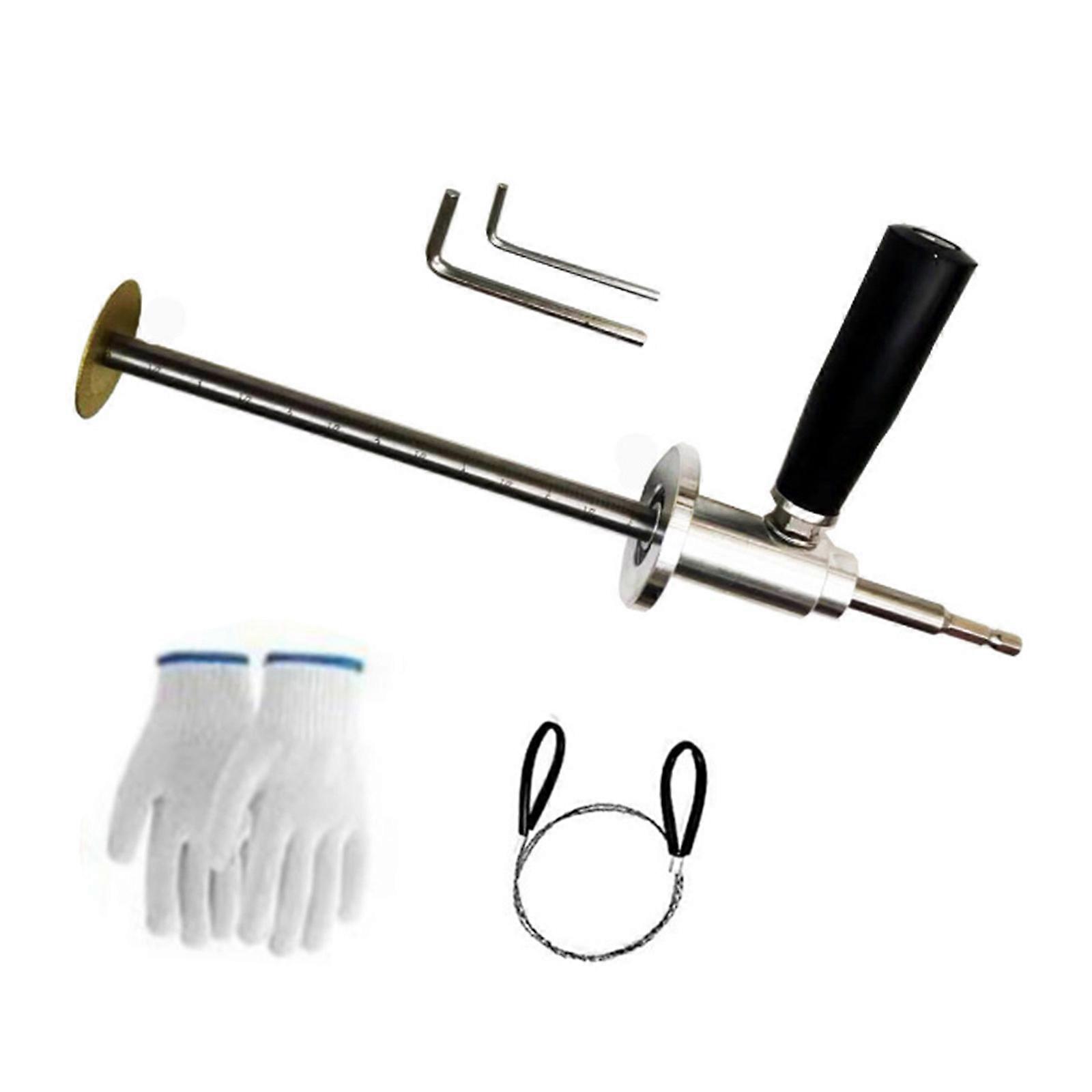 Inside PVC Pipe Cutter PVC Pipe Plumbing Inside Cutter Internal Plastic Pipe Cutter Set Adjustable Cutting Depth Multicolor