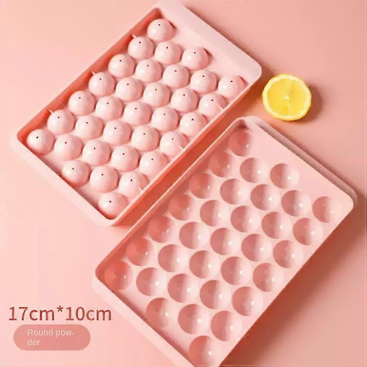 33 Grid Ice Cube Mold Ice Cube Mold Household Ice Artifact Food Grade round Spherical Ice Tray