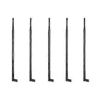 5X 12DBI WiFi Antenna, 2.4G/5G Dual Band High Gain Long Range WiFi Antenna with RPPSMA Connector for