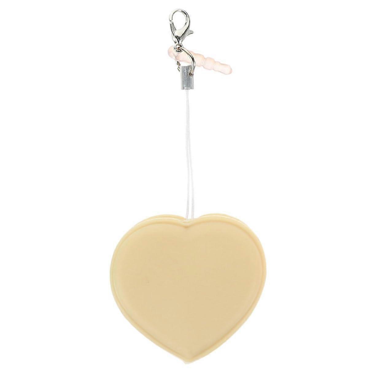 Heart Shaped Macaron Phone Screen Cleaner Pendant for Eyeglass and Camera Lens