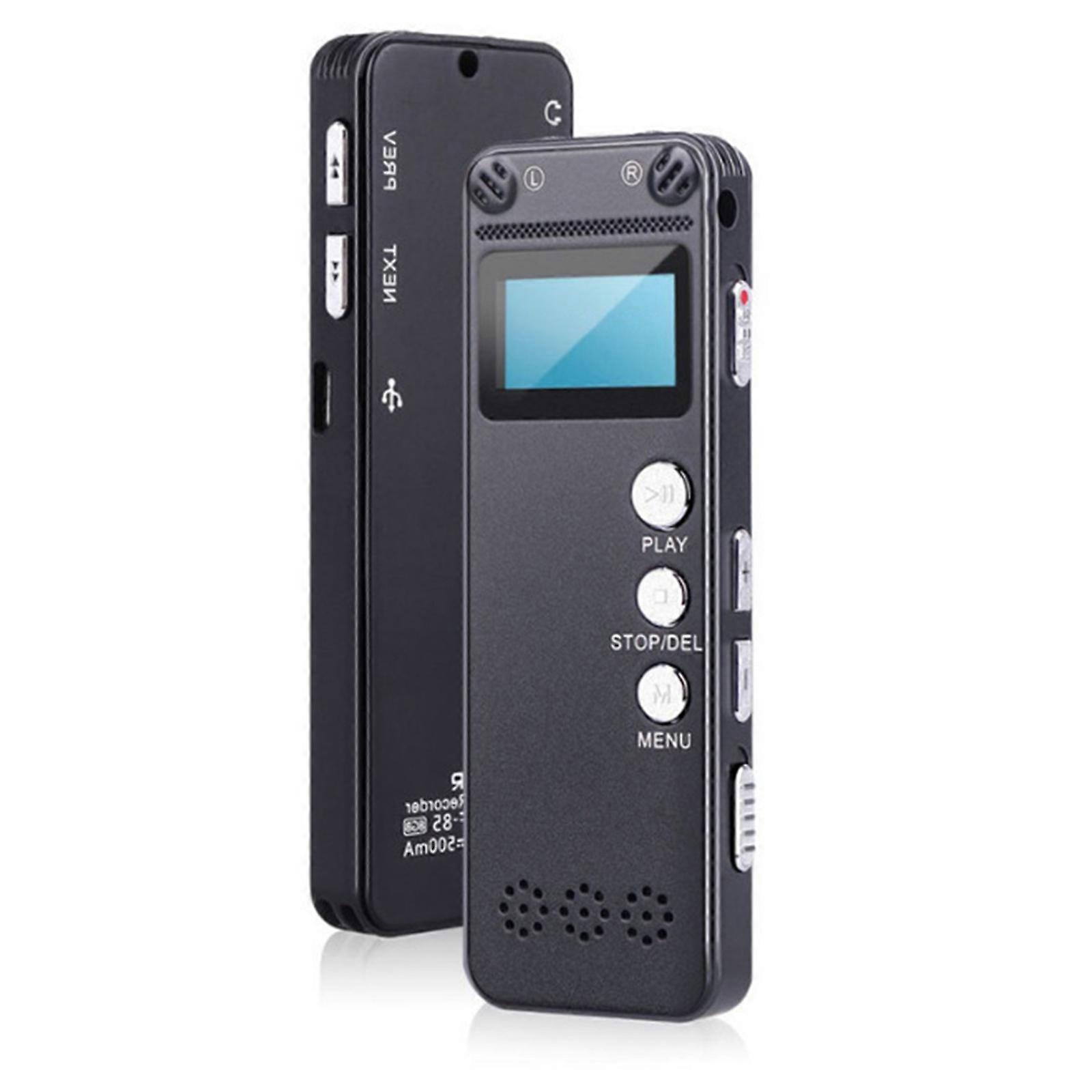 Voice Recorder Professional Recording Pen 32GB Storage Capacity Rechargeable Recording Device for Lecture and Meeting Multicolor