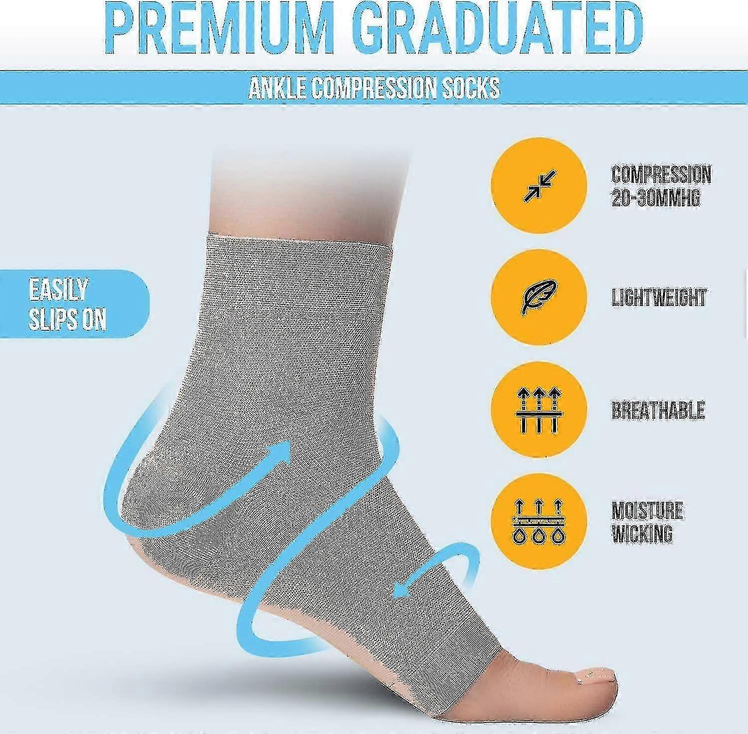 Orthopedic Ankle Brace for Running & Walking Support