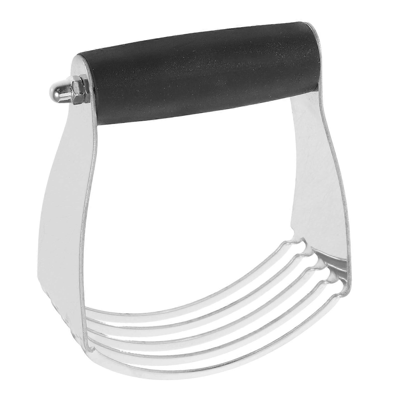 Heavy Duty Stainless Steel Dough Blender with Builtin Scraper and Pastry Cutter for Baking