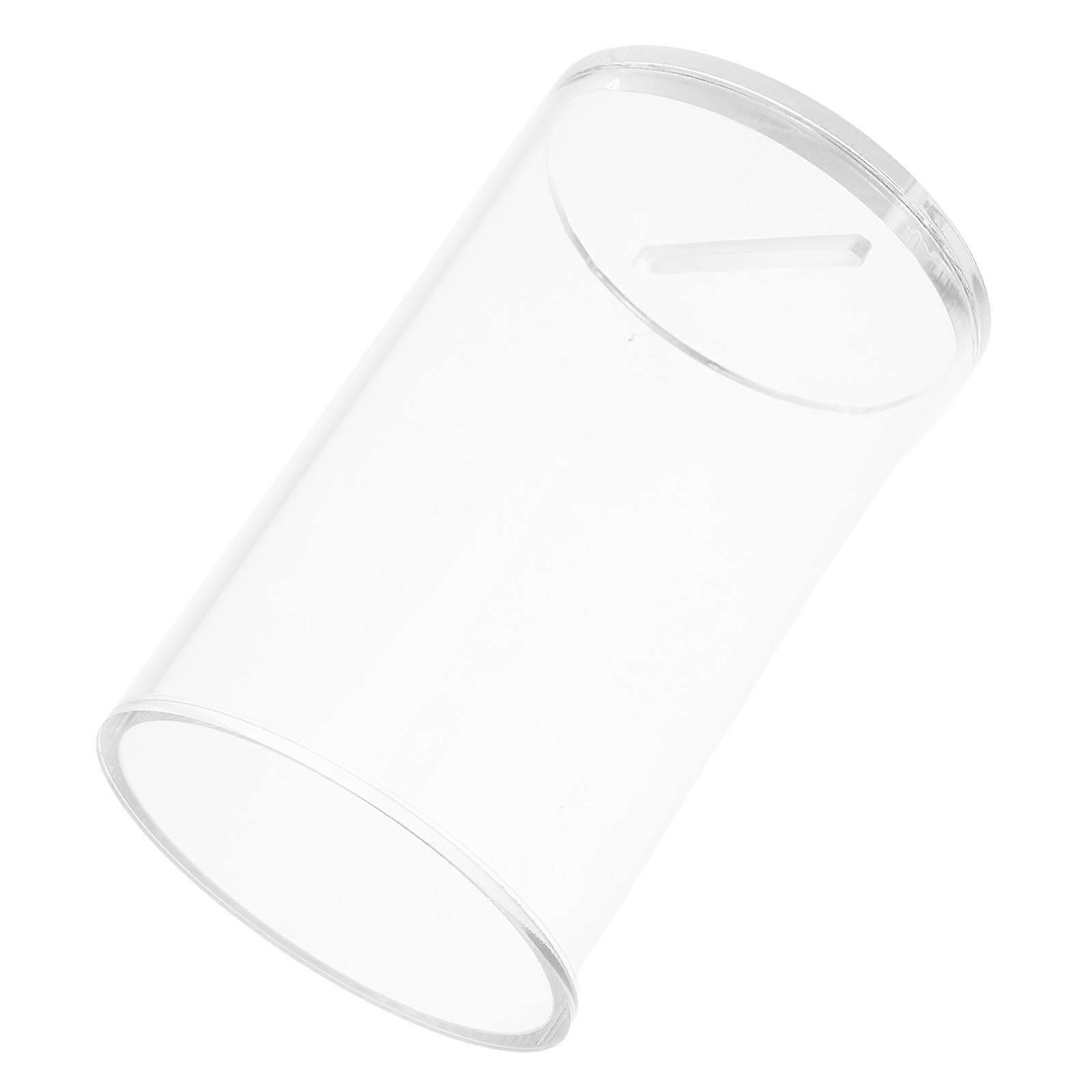 Clear Piggy Bank Acrylic for Storage with Openable Access