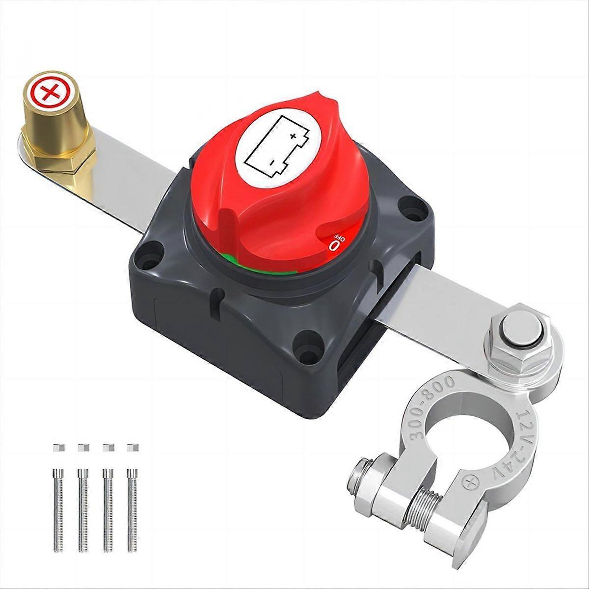 Battery Disconnect Switch 12V-48V Waterproof Marine Top Post