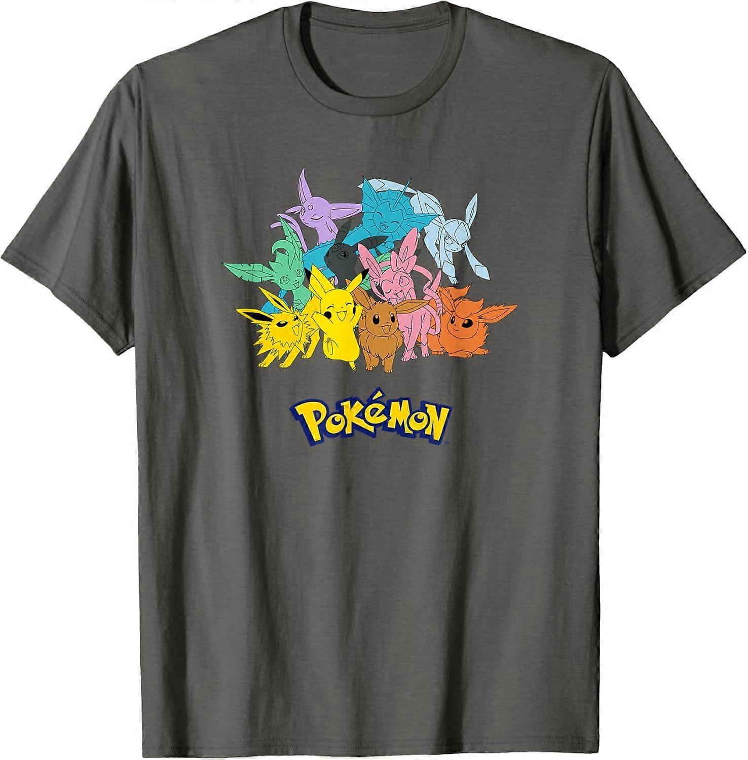 Pokmon Group Shot Eevee EvolutionT-Shirt TW 1113