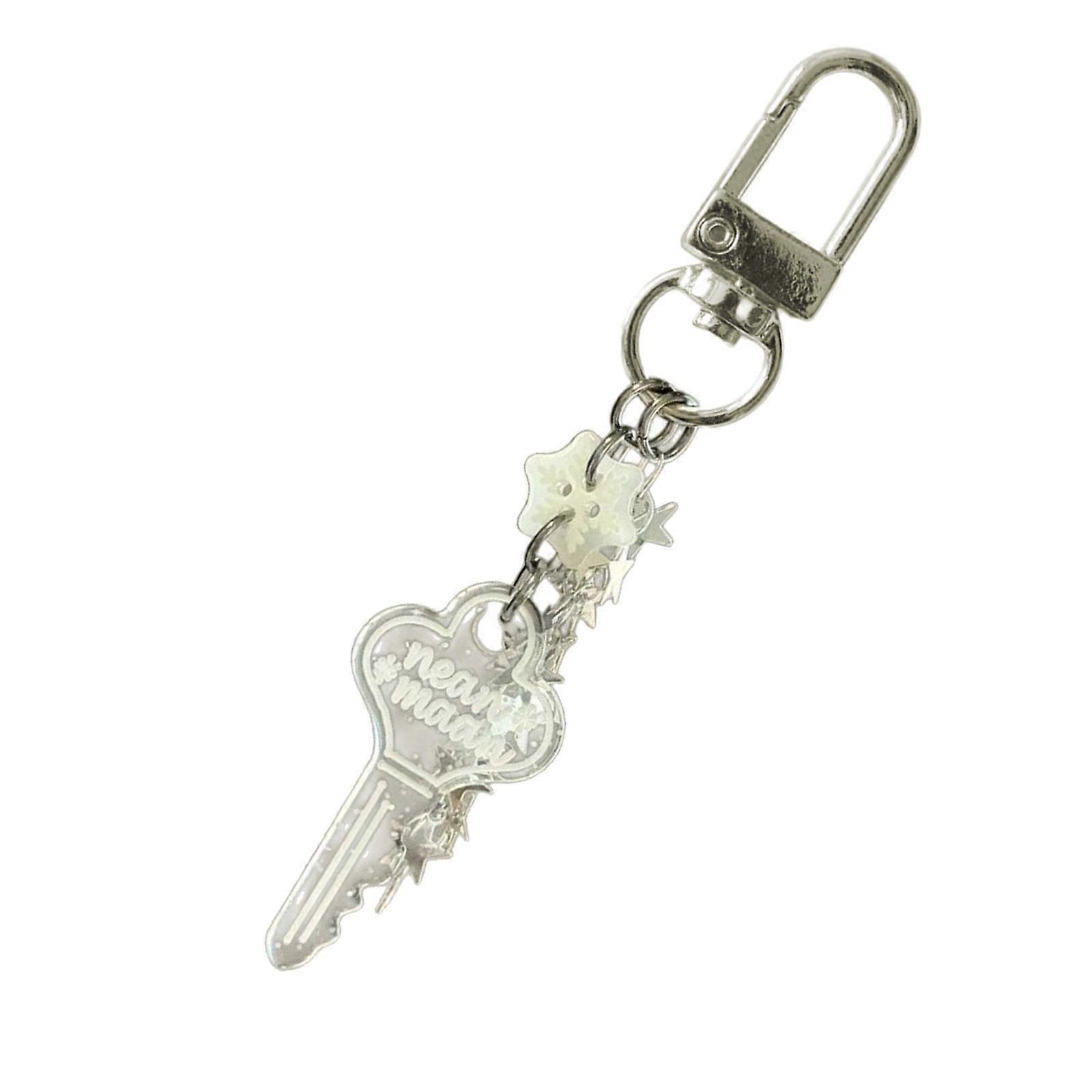 Snowflake Themed Phone lanyard Keychain for Various Occasions Festive Celebrations Unique Charm Stylish Fashion Item Multicolor