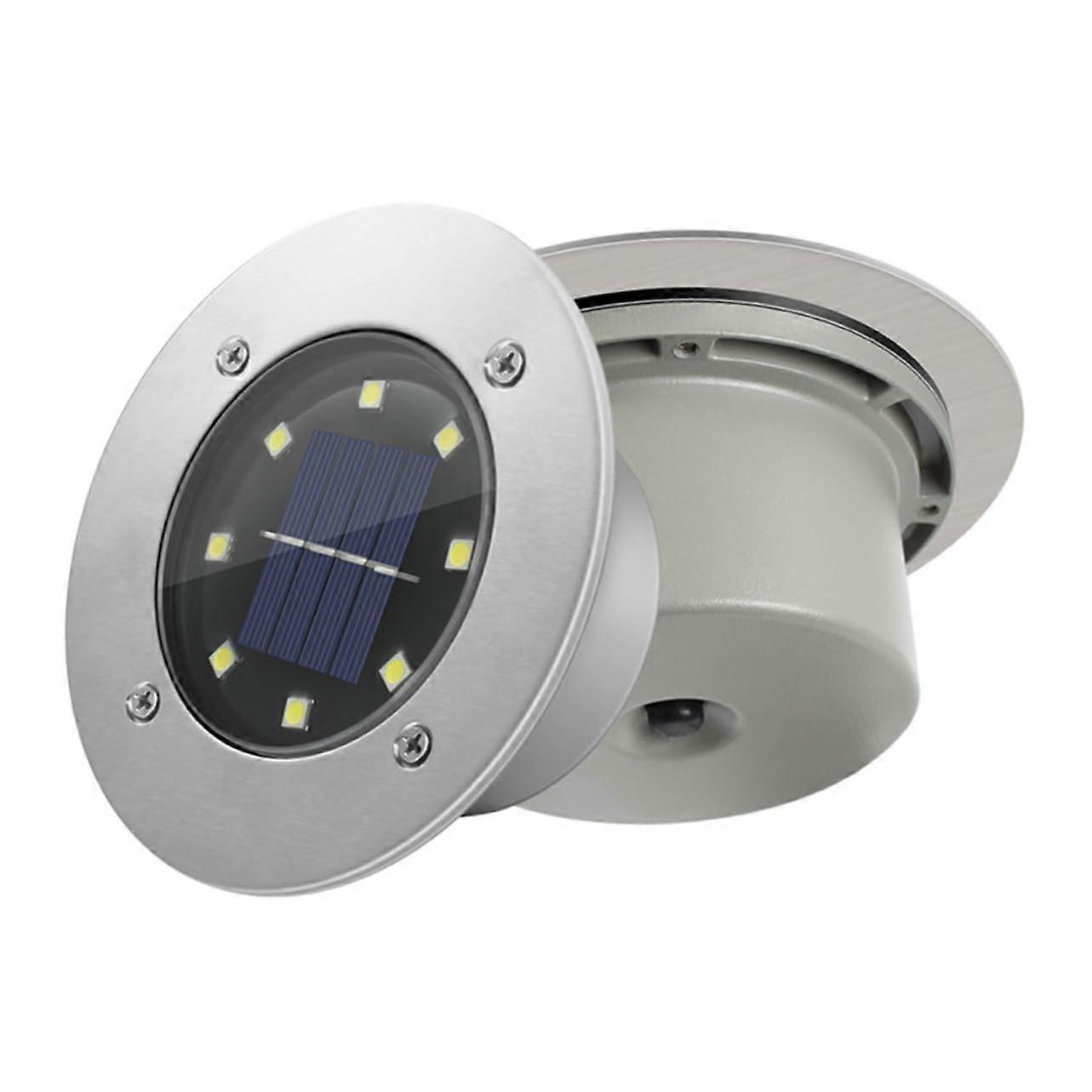 Solar Garden Lights Waterproof LED Outdoor Pathway Lighting with Automatic Night Activation