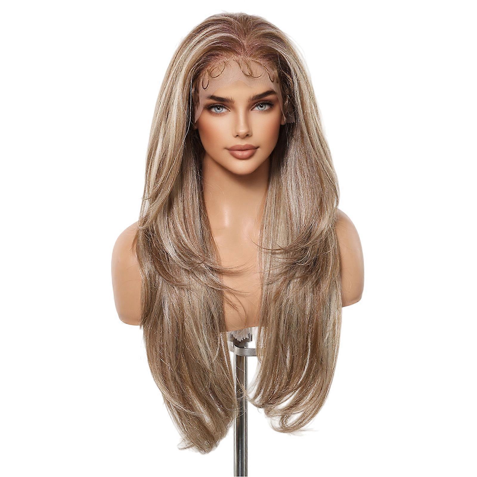 Champion Blonde 13x6 Free Parting Lace Front Wig – Natural-Looking Heat-Resistant Synthetic Hair For Women