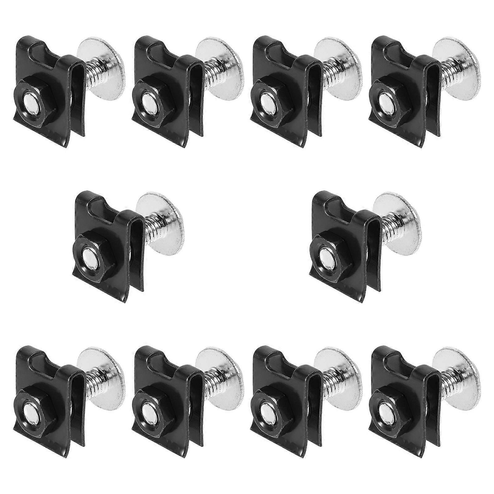 Motorcycle Fairing Bolts for Side Panel Mounting 10Pcs Multi Color Screws