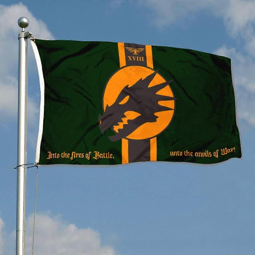 Drapeau Salamandre - Décoration Intérieure et Extérieure - réf. 0306