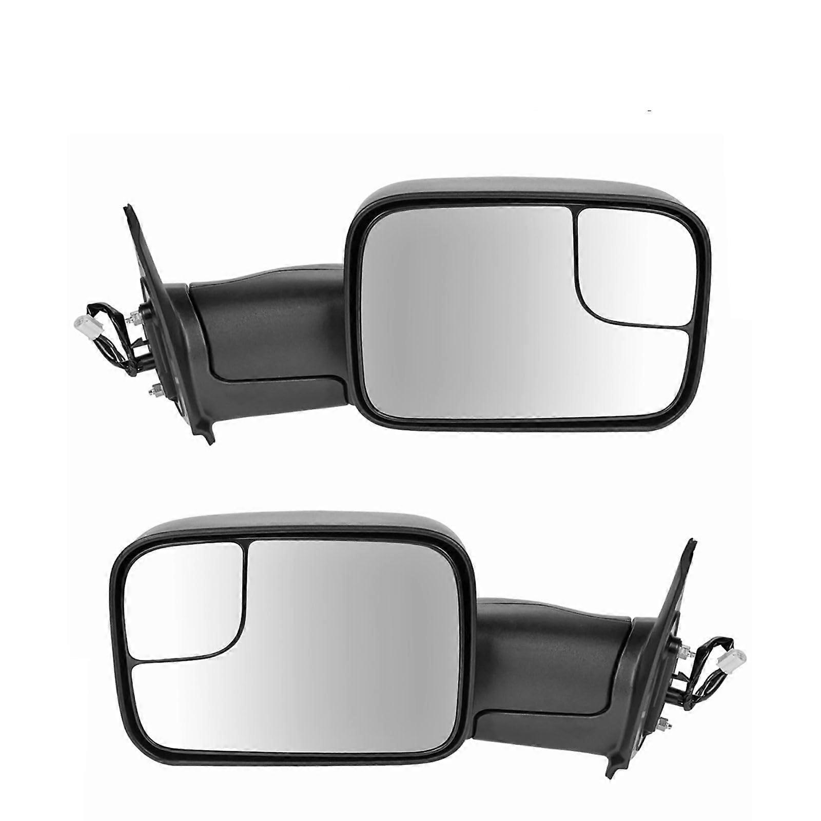 Power Adjustable Side Mirrors for Toyota Tacoma 20052015 Manual Fold OEM Style Driver Passenger