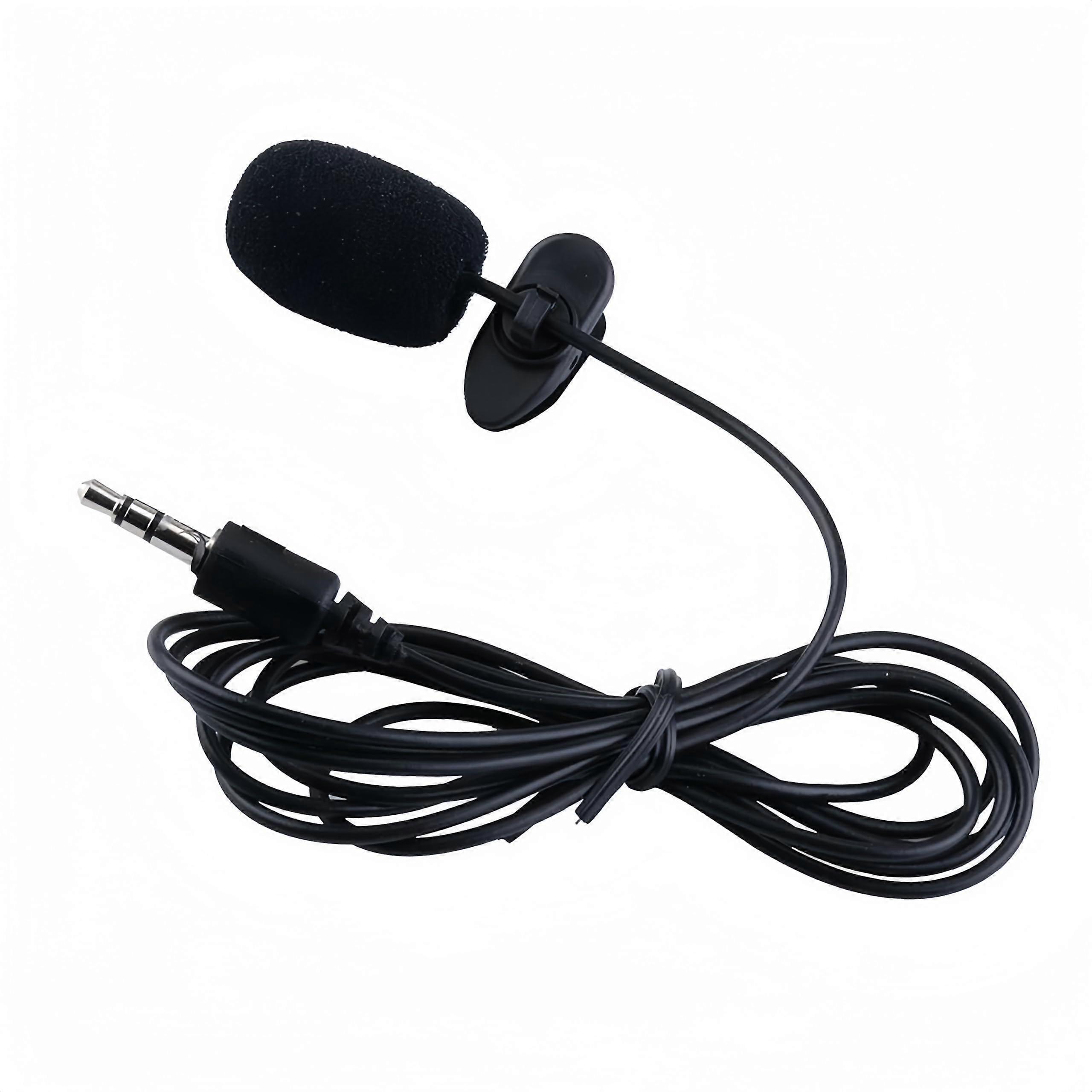 External Microphone Mini USB ClipOn Mic for GoPro Hero 3 3+ 4 Clear Voice Capture