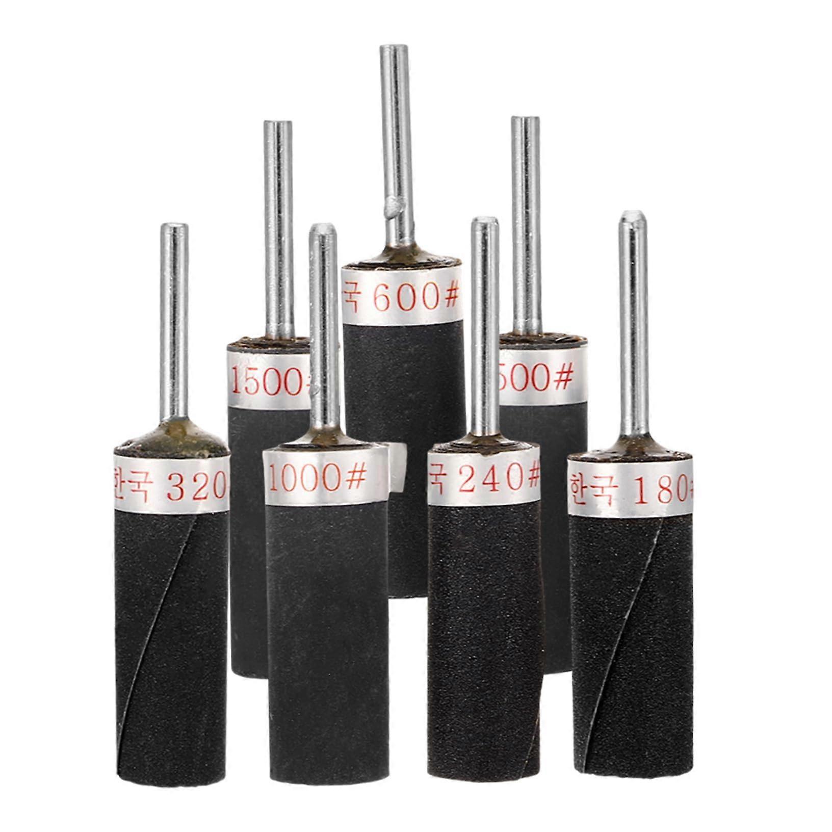 6pcs Sanding Drum Kit for Rotary Tools with Precision Sanding and MultiMaterial Compatibility