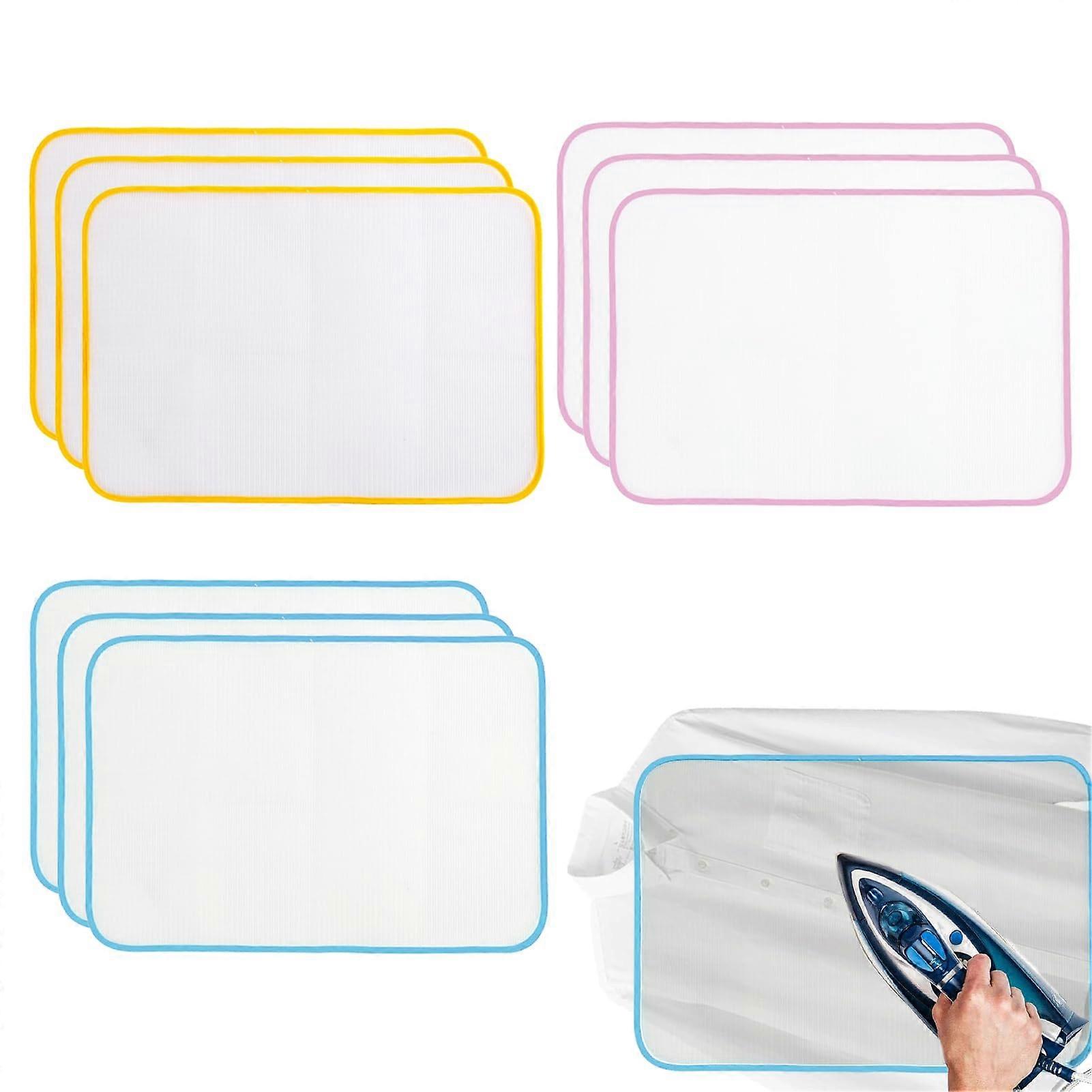 Pressing Cloth for Ironing 40x60cm Protector for Delicate Fabrics Transparent Durable Mesh