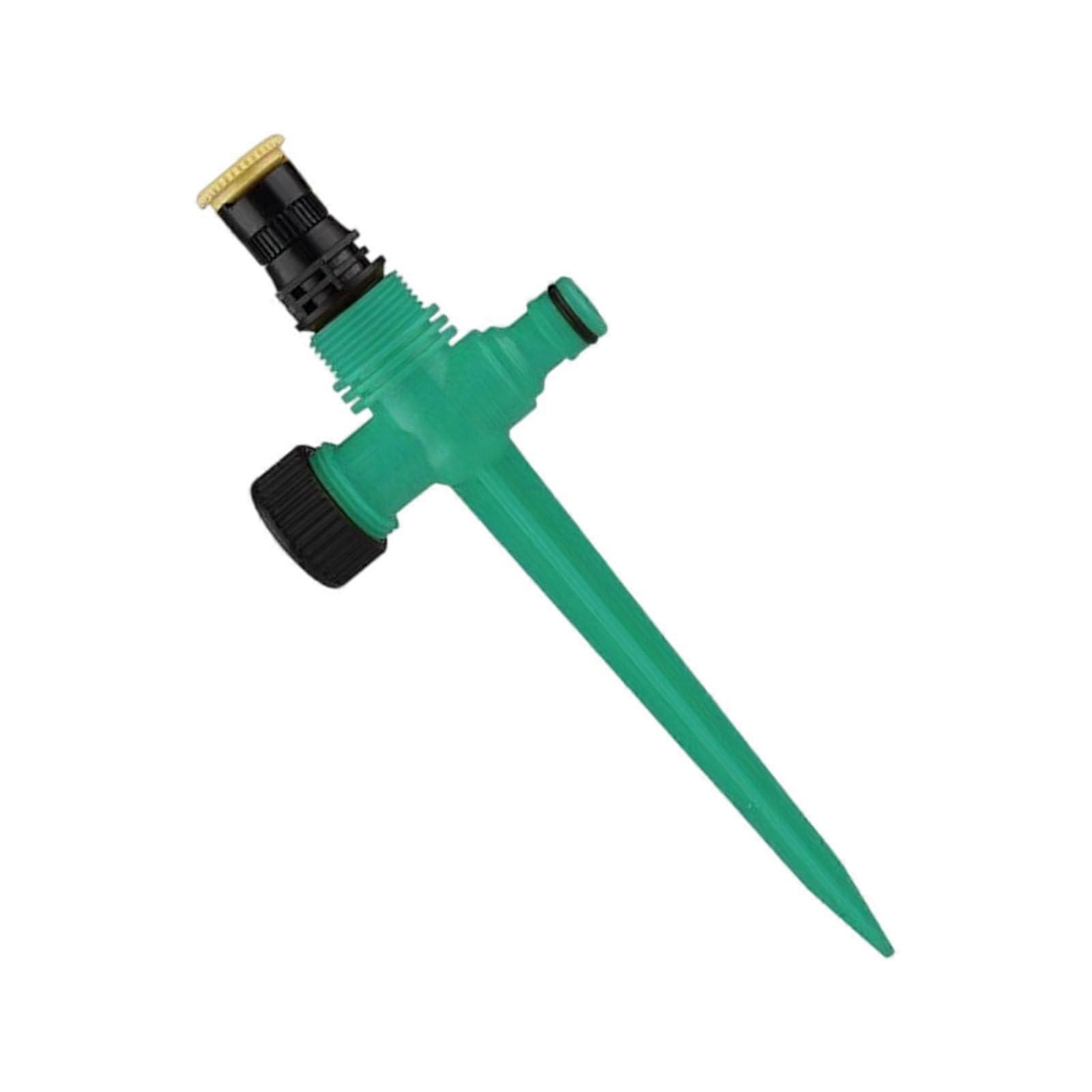 Underground Sprinkler System 180° Adjustable Spray LeakProof Garden Irrigation Quick Install Green