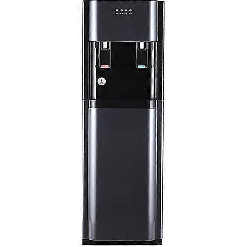 Bottom Loading Hot and Cold Water Dispenser with Triple Temperature Modes and Empty Bottle Indicator Blue Gray
