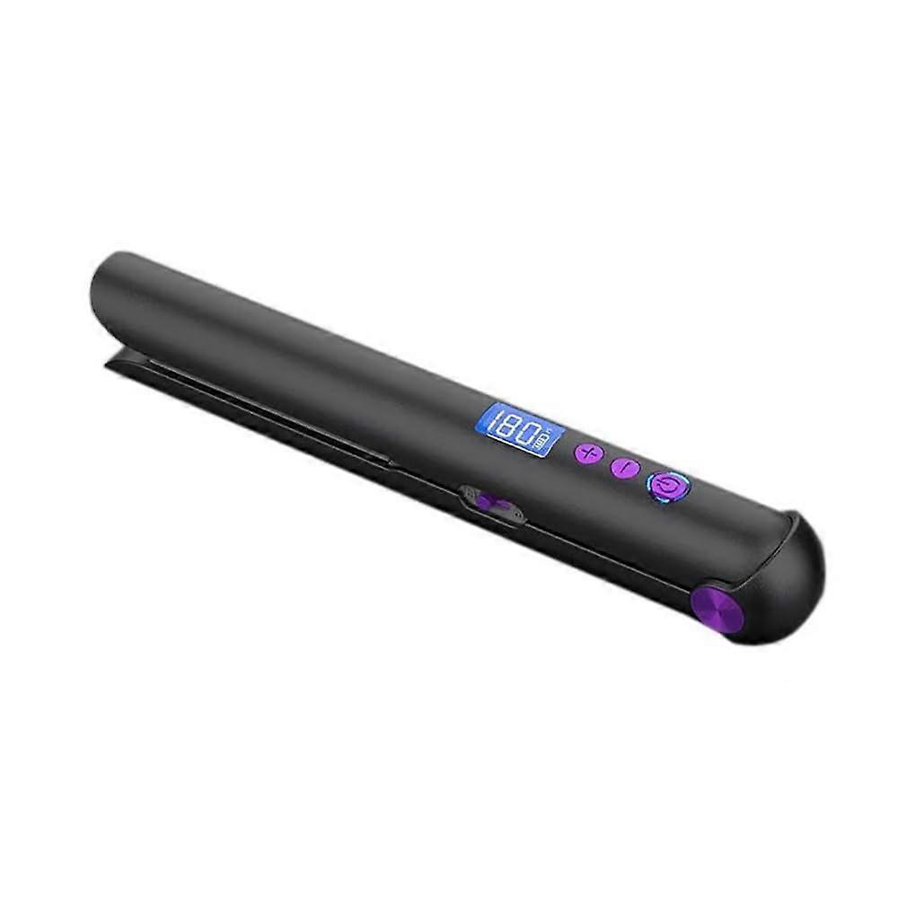 Hair Curling Iron with Keratin Ceramic Coating, LED Display and 8Level Temperature Control