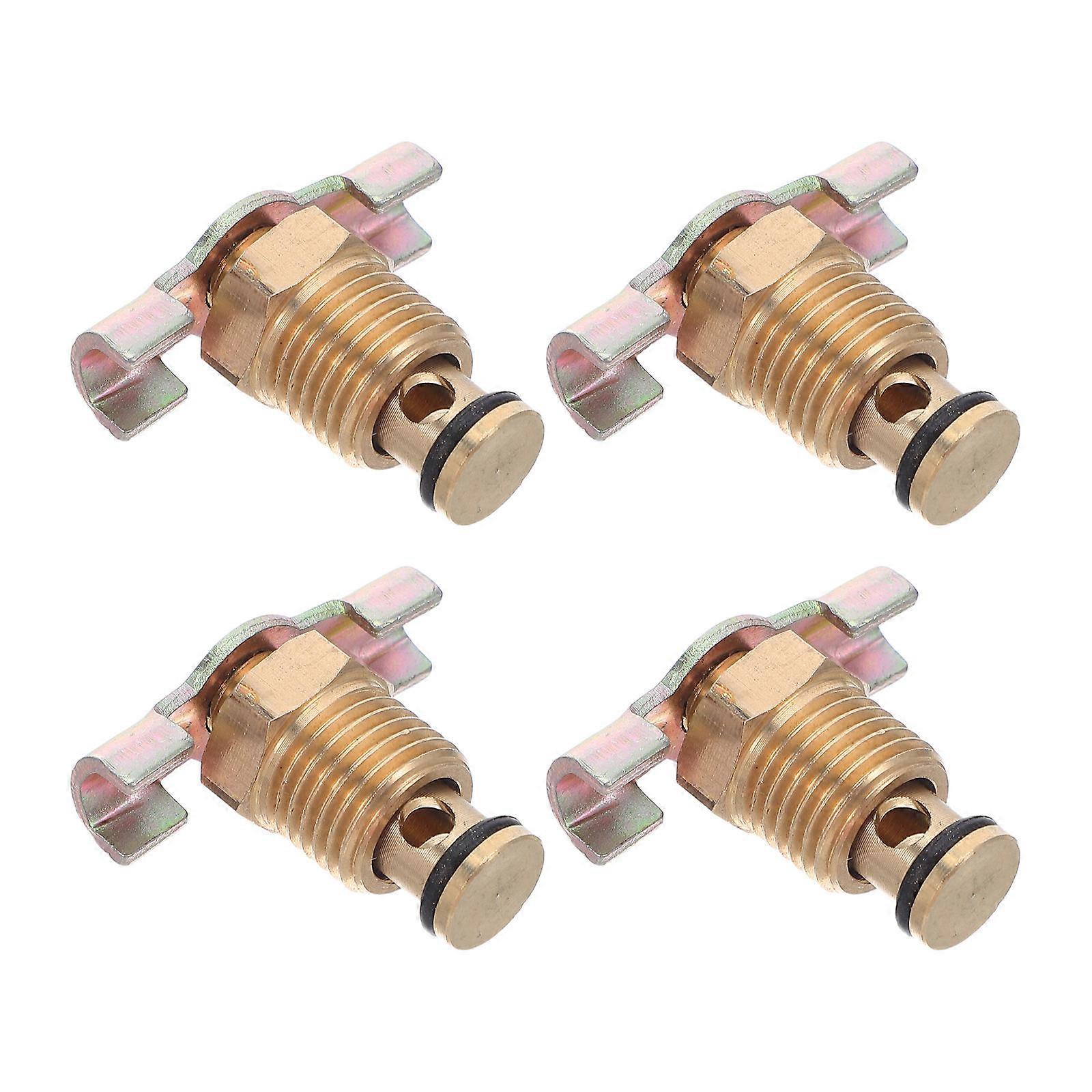 Air Compressor Drain Valve Copper 12Pcs with Function for Maintenance