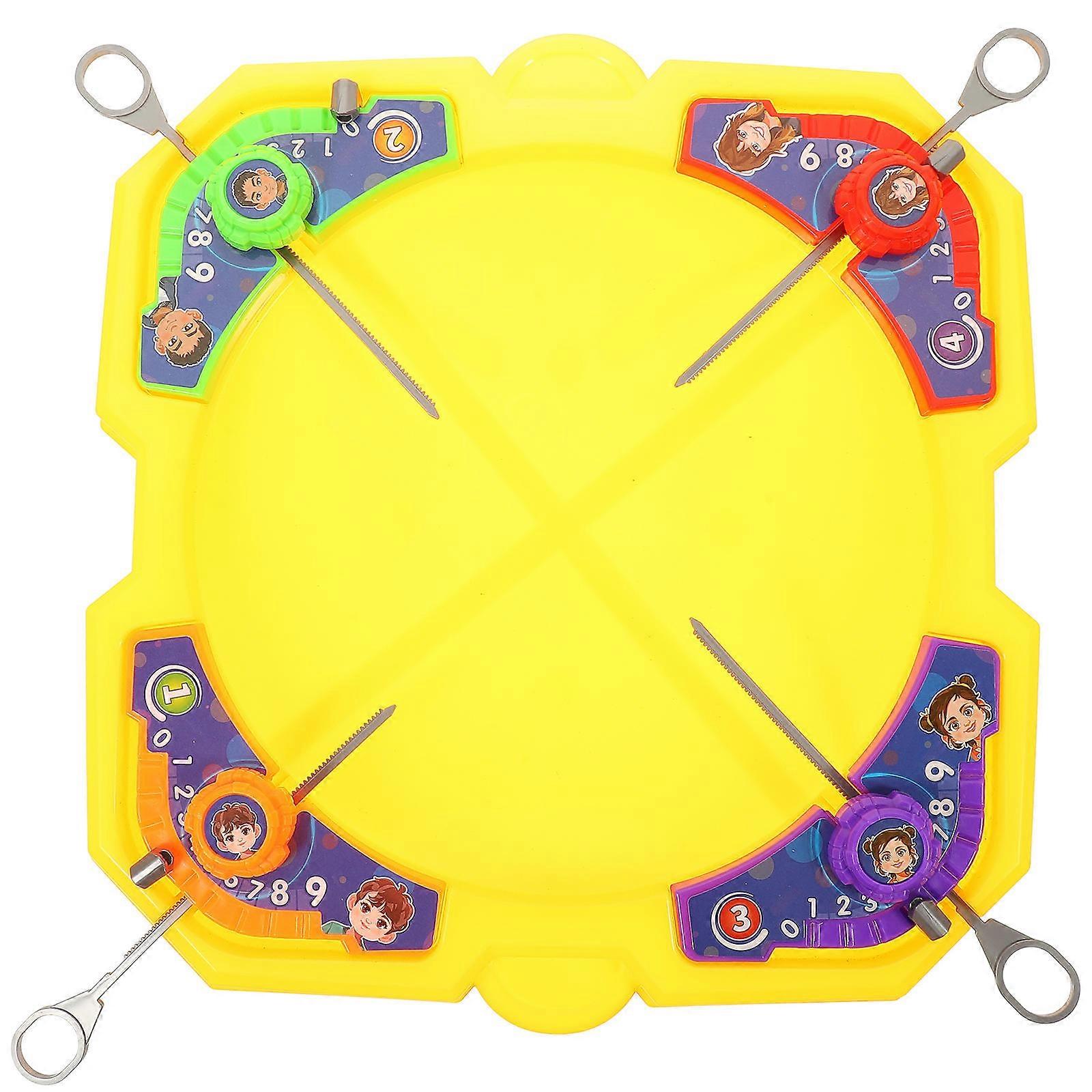 Wooden Spinning Set for Home Use Assorted Educational Accessories 1 Set