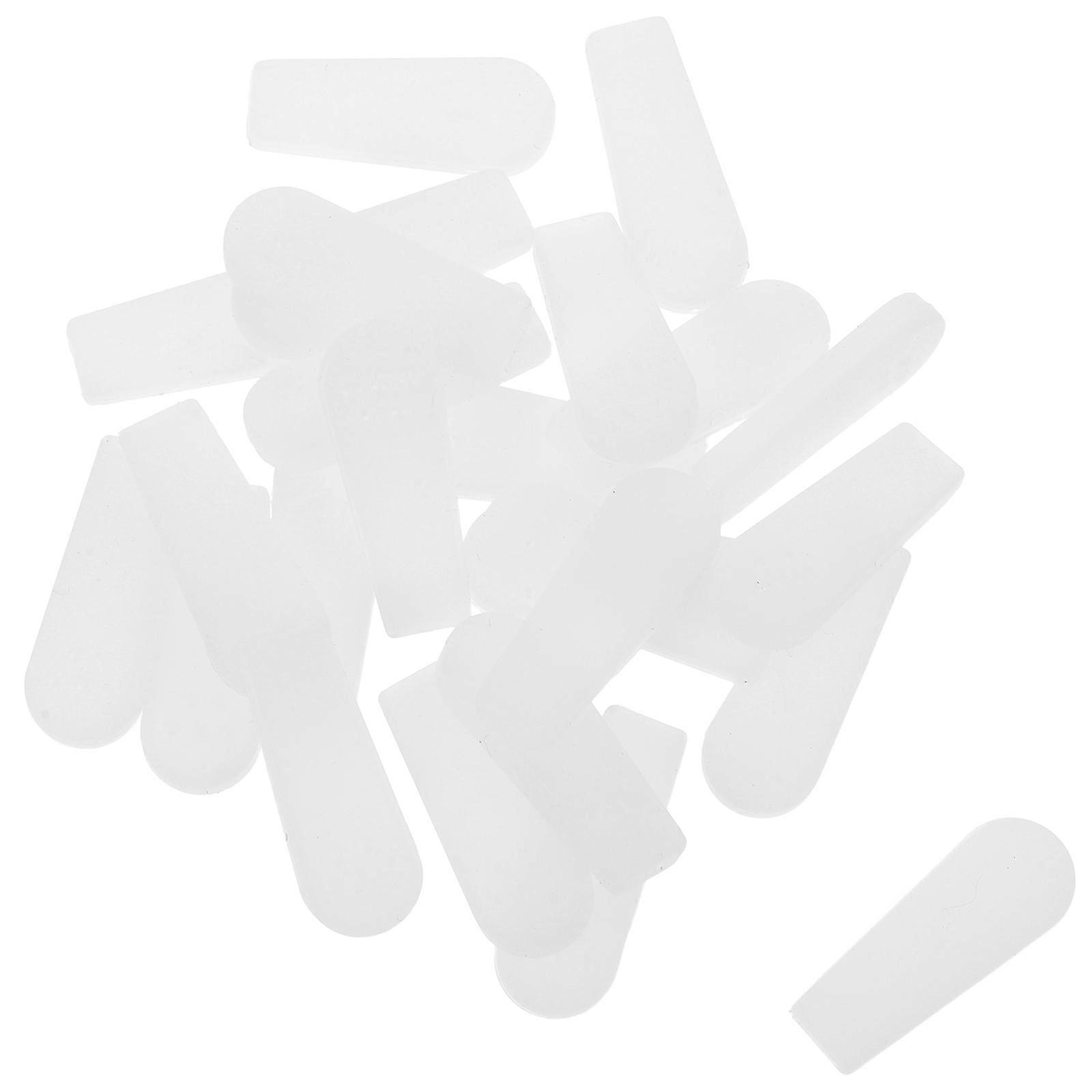 Vending Machine Claw Cover Silicone Protector for Protection 25Pcs White