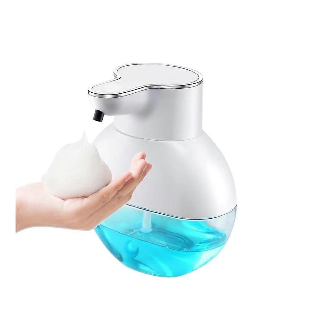 Wall Mounted Automatic Foaming Hand Soap Dispenser with Smart Infrared Sensor, White