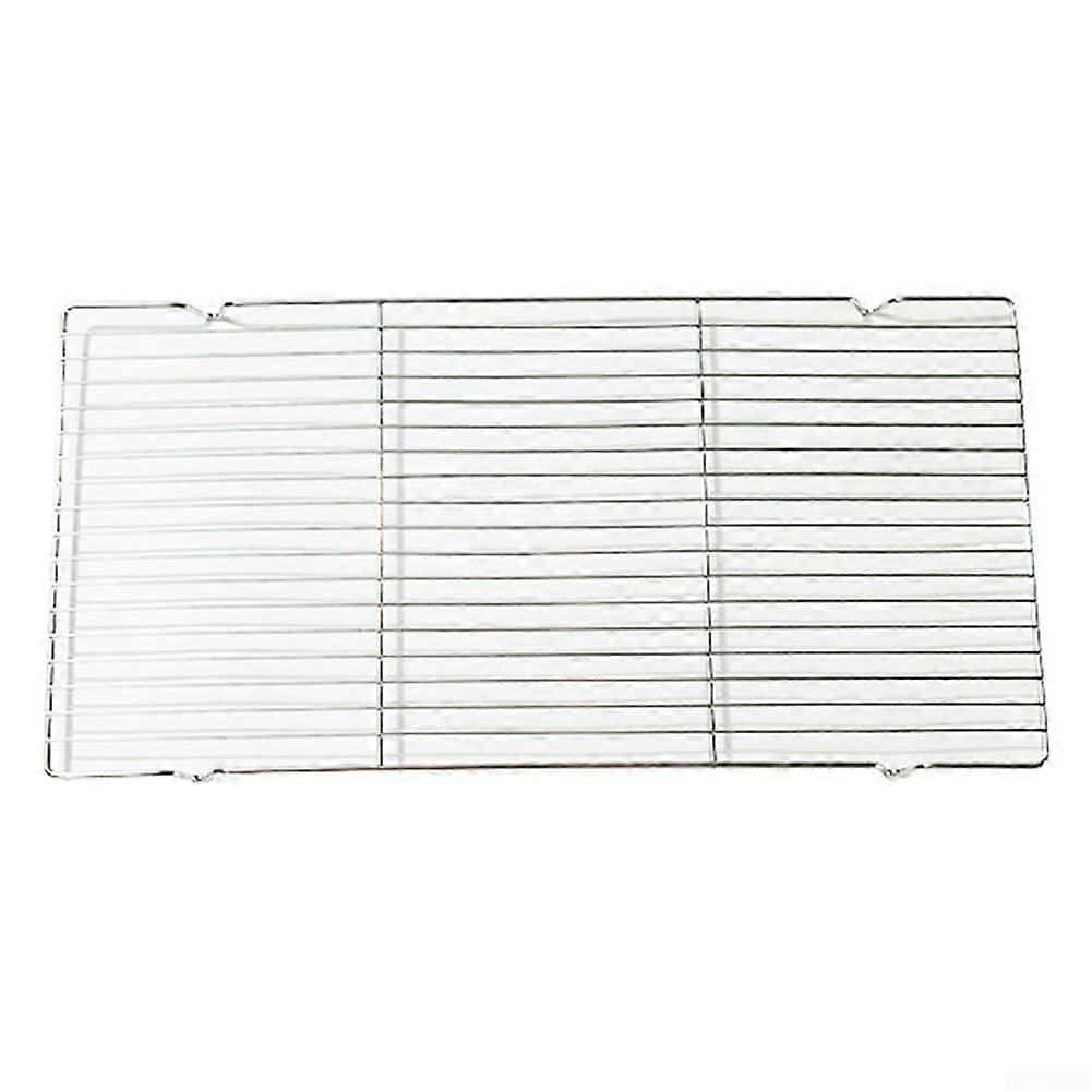 Stainless Steel Grill Rack BBQ Mesh for Cooking Baking Drying Vegetables Bread Dual Size