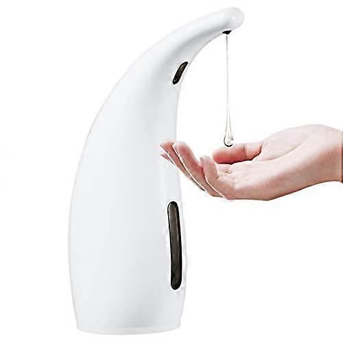 Automatic Touchless Soap Dispenser with Infrared Sensor, Waterproof 300ml White Hands
