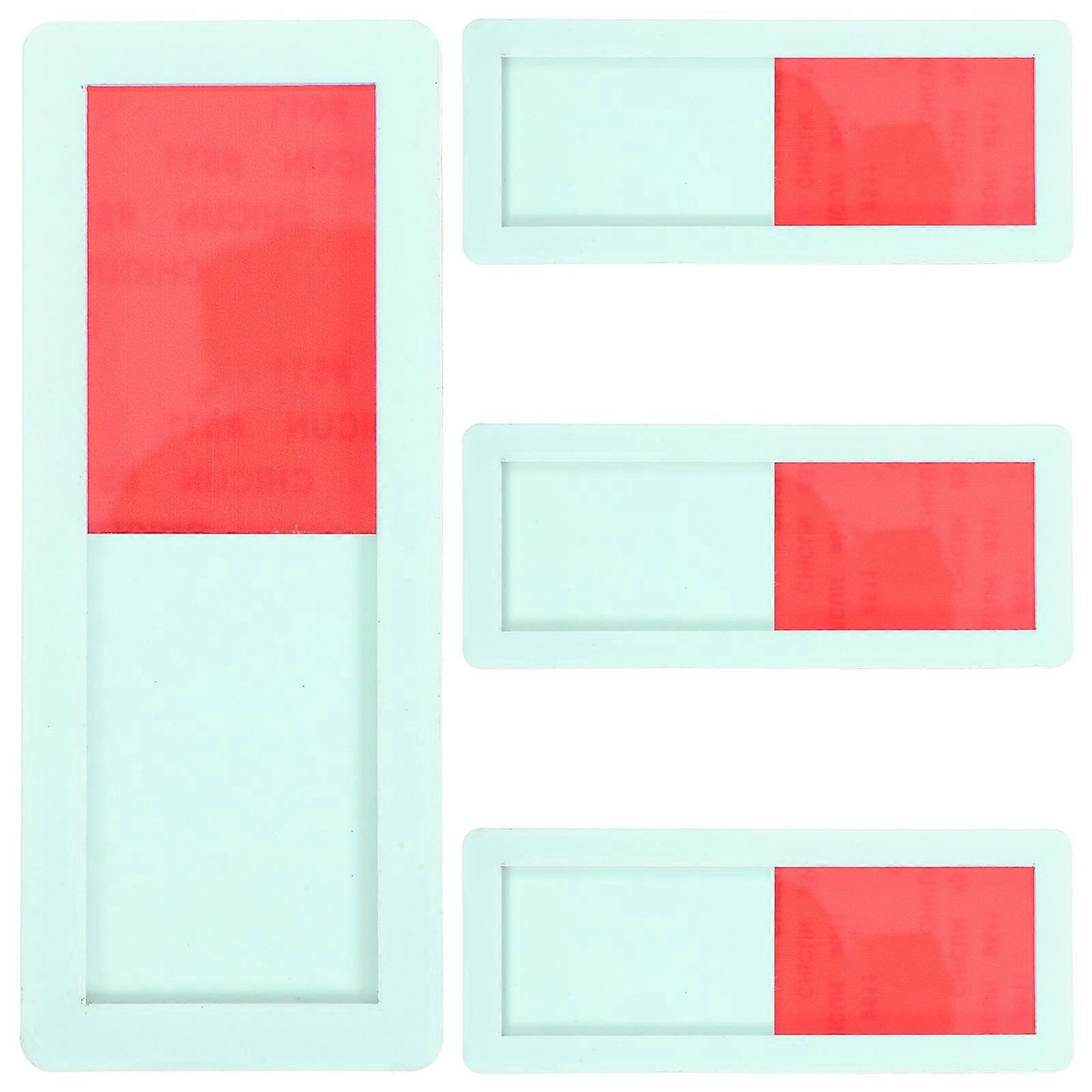 Office Door Privacy Sign Sliders Vacant Occupied 4Pcs Pack