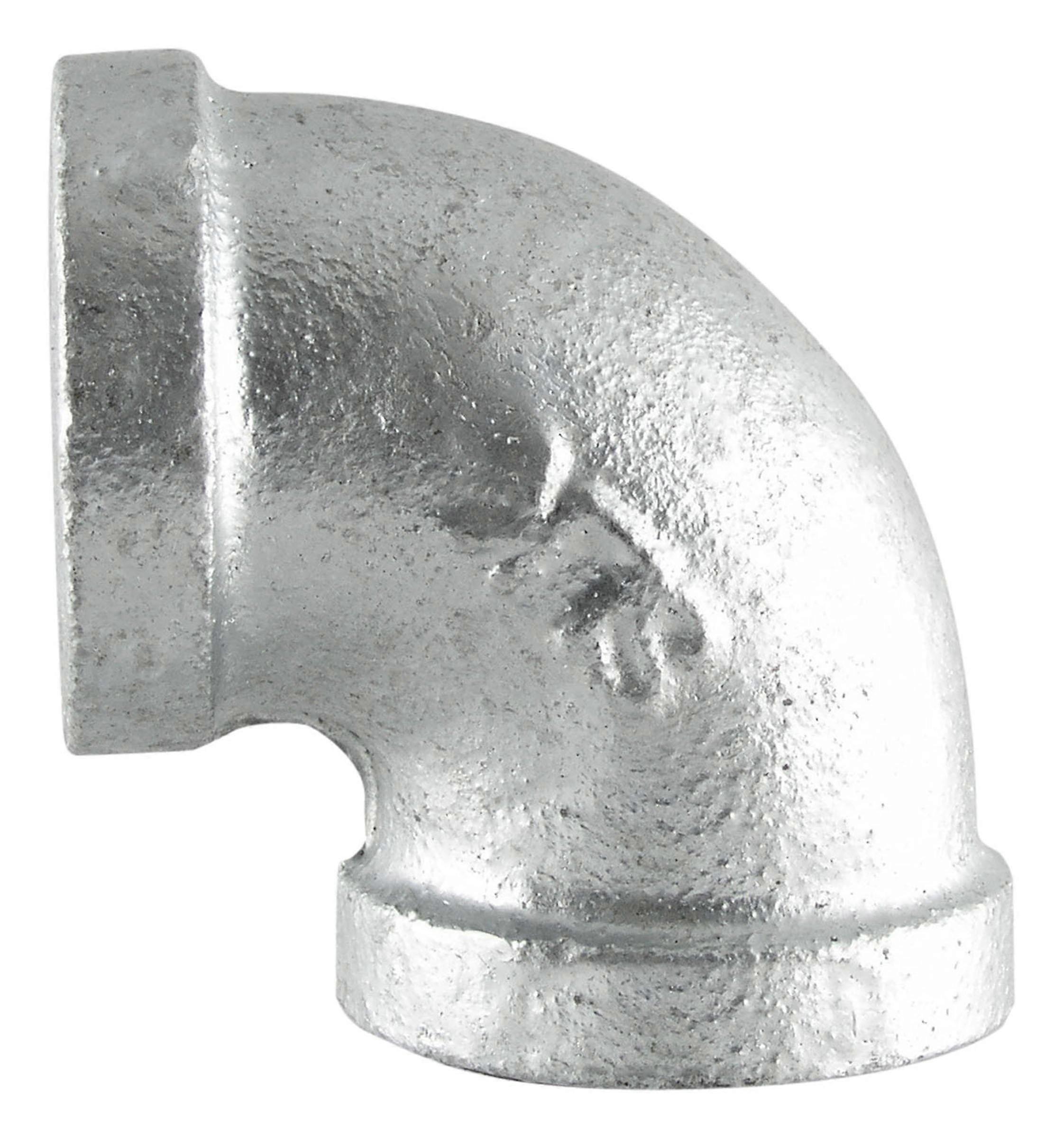 Galvanized Pipe Elbow 1/8 Inch 90 Degree Malleable Iron Fitting Corrosion Resistant