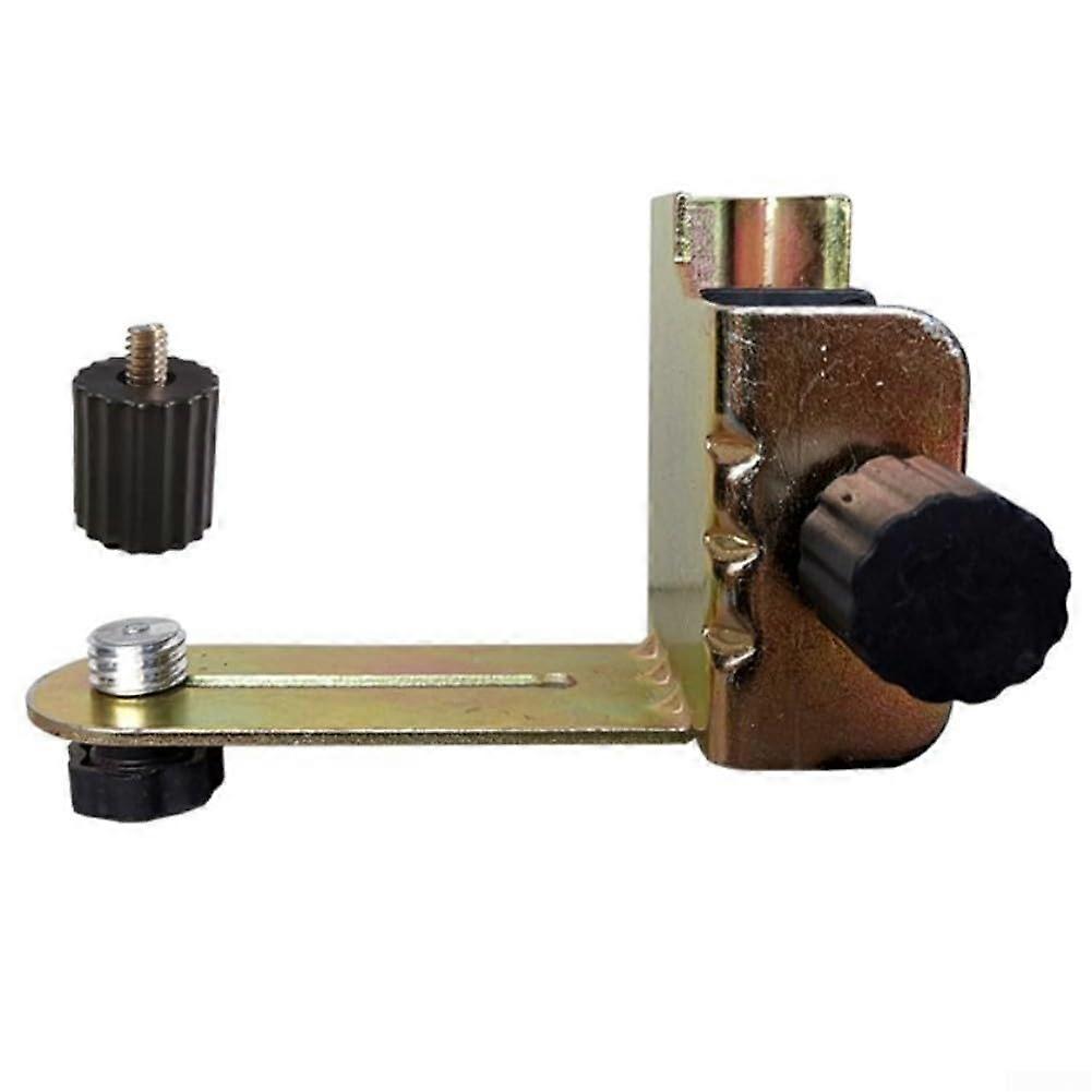 Telescopic Rod Mounting Bracket with Adjustable Pole Mount, Secure Groove Design and Quick Install