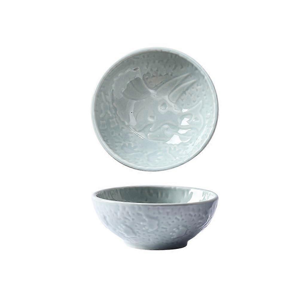 Ceramic Sauce Dish for Sushi and Snacks, Stackable Small Soy Sauce Bowl Green