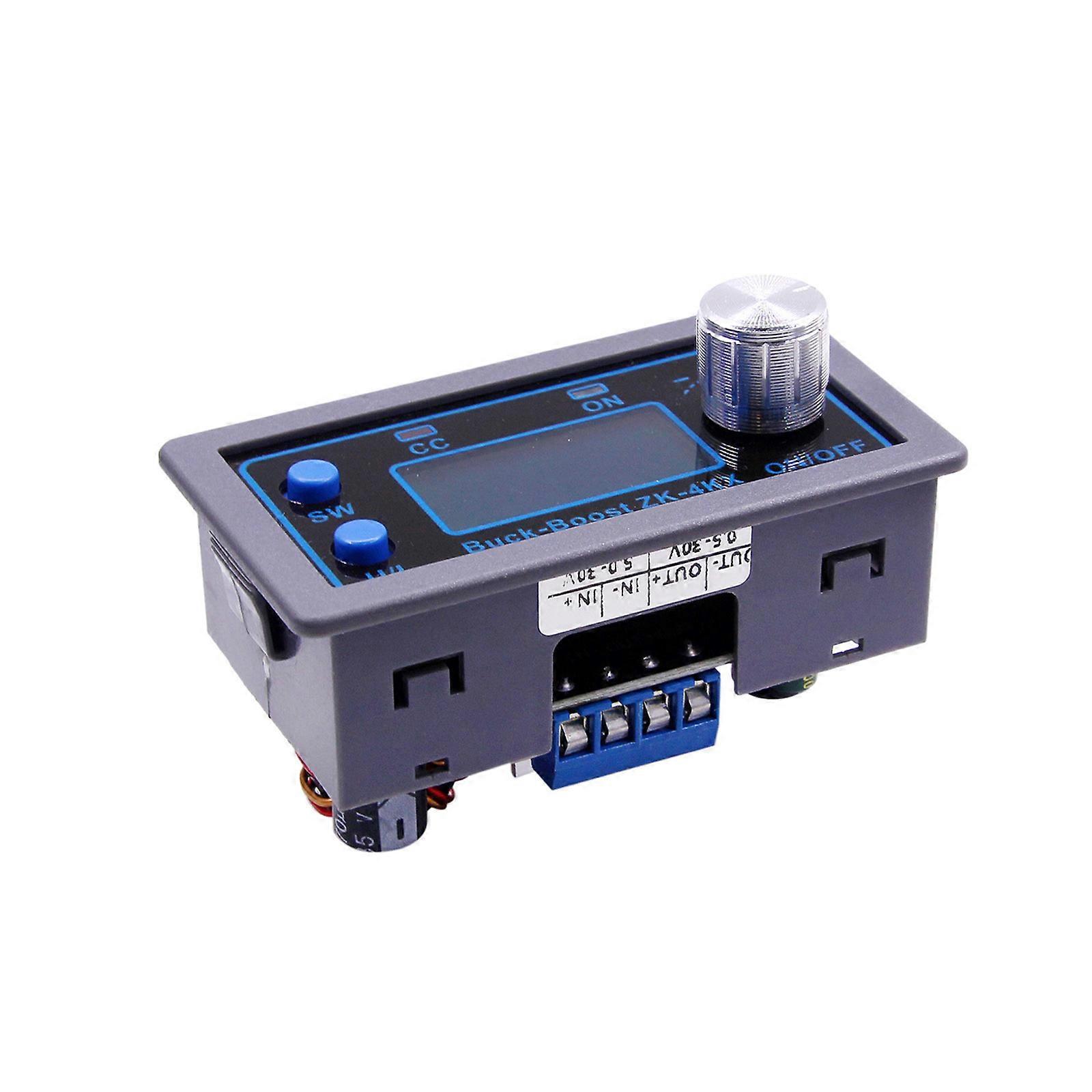 DC Adjustable Step Up Down Buck Boost Power Supply Voltage Regulator LCD Module