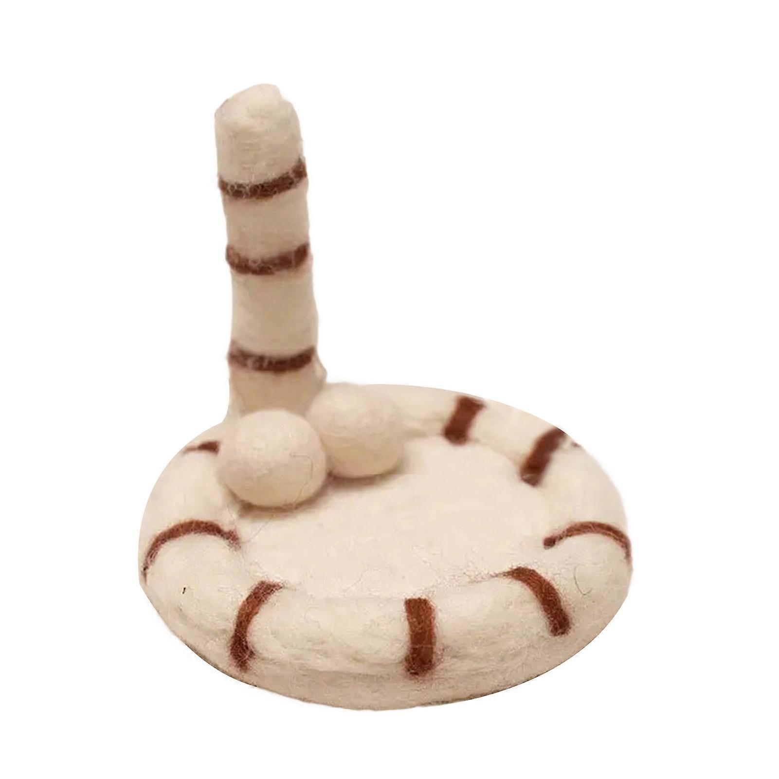 Cat Butt Felt Coaster Funny Coffee Coasters Soft Absorbent Table Mats Elegant Home Decor Gift for