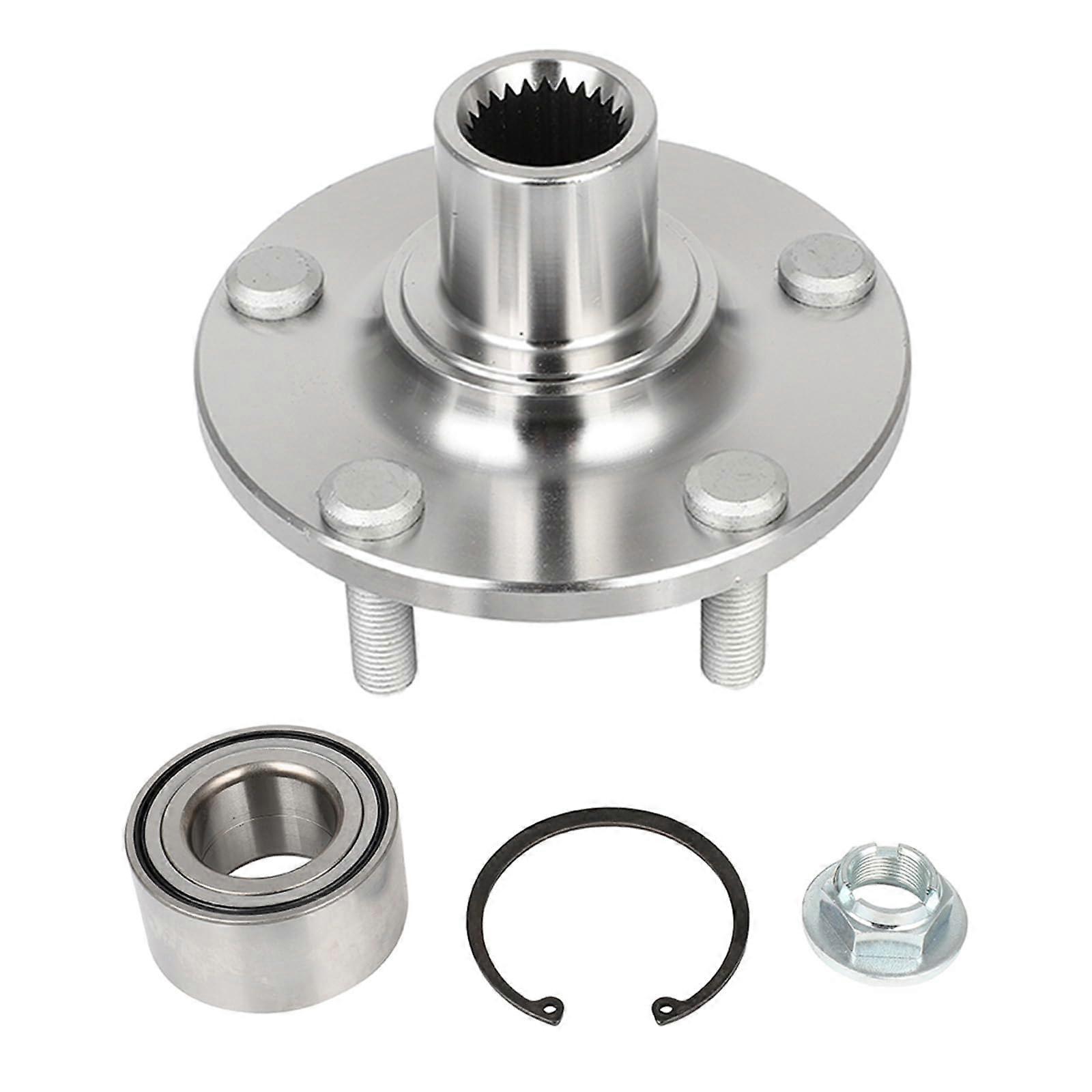 Front Wheel Hub Assembly with Durable Bearing Strength for 20102013 Ford Transit Connect 2.0L