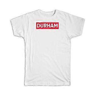 Gift T-Shirt: Greensboro North Carolina Red