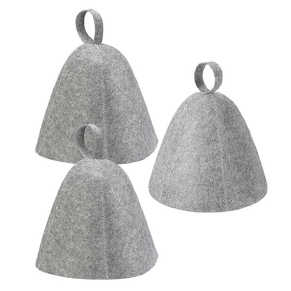 Sauna Hat Felt Bathhouse Accessory for Bath 12Pcs Lightweight Set