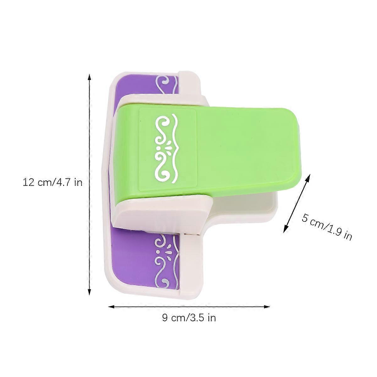 Hole Puncher Craft Punch for DIY Embossing 1Pcs Multi Color