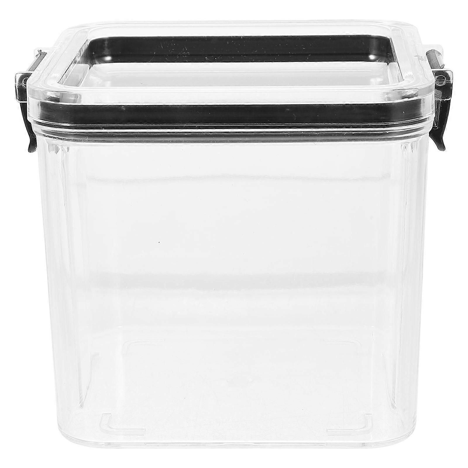 Cat Food Container Transparent Canister for Dry Storage
