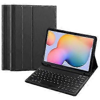 Compatible compatible Samsung Galaxy Tab S6 Lite (2024) / S6 Lite (2022) / S6 Lite (2020) PU Leather Stand Cover Case with Keyboard (No T