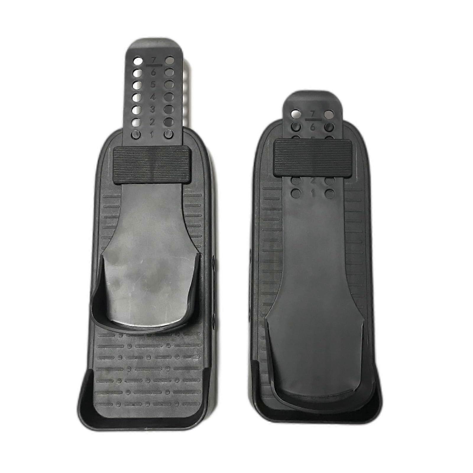 Rowing Machine Pedals AntiSlip Replacement Gym Pedals for Stability and Intensity Training